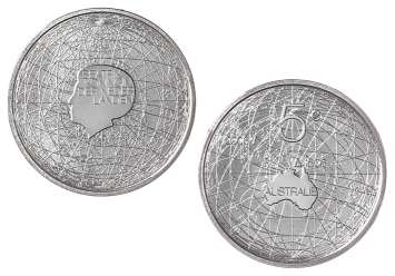 Australië 5 euro 2006 herdenkingsmunt zilver UNC