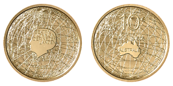 Nederland 10 Euro goud 2006 Australië herdenkingsmunt proof