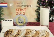 Kerstset 2012 bi-colour met 2 Euro 10 jaar Euro