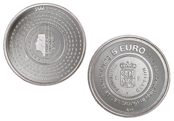 Belasting 5 euro 2006 herdenkingsmunt zilver UNC