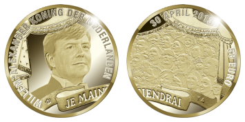 Koningsmunt 50 Euro 2013 goud proof