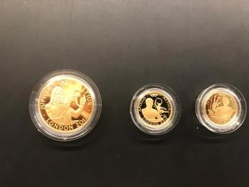 Great Britain Olympics 3-coin proofset Altius 2011