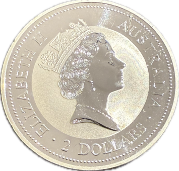 Australië Kookaburra 1997 2 ounce silver