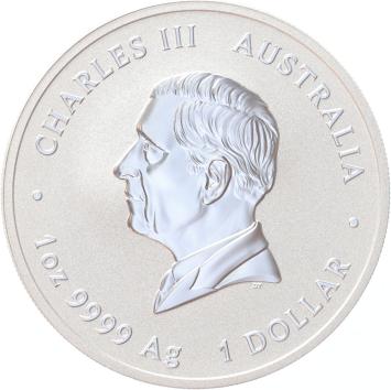Australië Lunar 3 Geit 2027 1 ounce silver