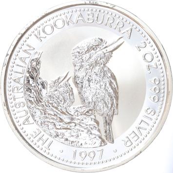 Australië Kookaburra 1997 2 ounce silver
