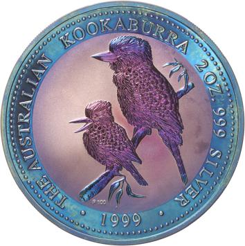 Australië Kookaburra 1999 2 ounce silver