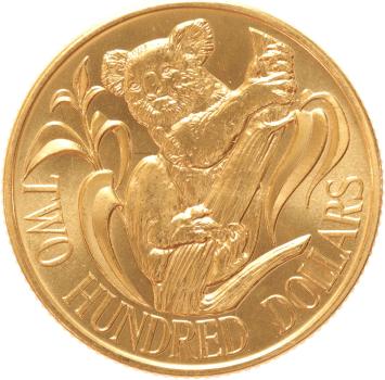 Australia 200 Dollars 1983 Koala