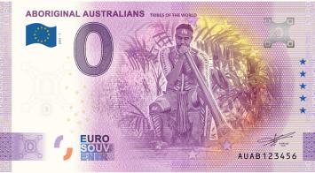 0 Euro biljet Australië 2021 - Aboriginal Australians