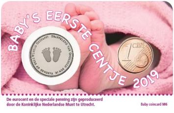 Baby meisje 2019 coincard