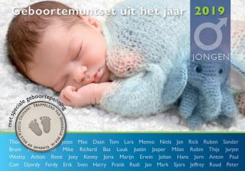 Geboorteset baby jongen 2019