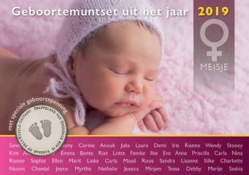 Geboorteset baby meisje 2019