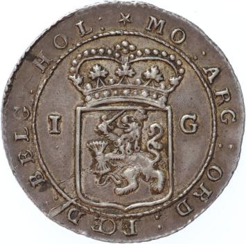 Bataafse Republiek Scheepjesgulden 1802