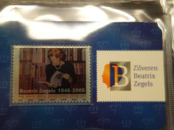 Zilveren Zegels Beatrix in kleur 1946-2005