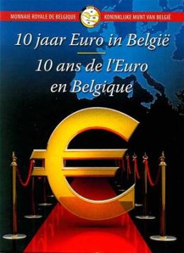 België 2 Euro 2012 10 jaar euro in België BU in blister