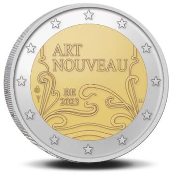 België 2 euro 2023 Art Nouveau UNC