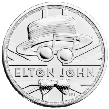 Elton John 1 ounce silver 2021 Verenigd Koninkrijk