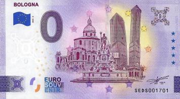 0 Euro biljet Italië 2023 - Bologna
