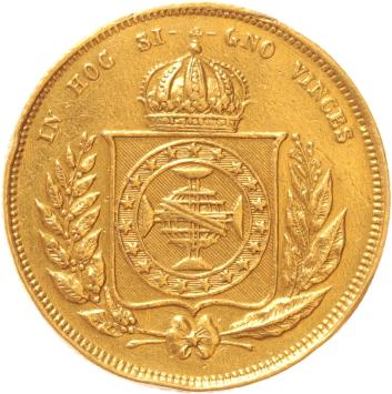 Brasil 5000 Reis 1855