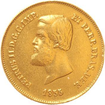 Brasil 5000 Reis 1855