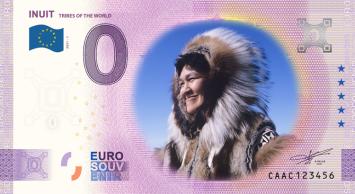 0 Euro biljet Canada 2021 - Inuit KLEUR