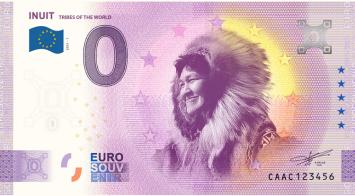 0 Euro biljet Canada 2021 - Inuit