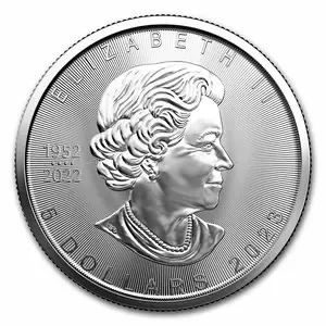 Canada Maple Leaf 2023 1 ounce silver