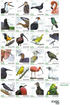 Caribisch Nederland NVPH nr. 304/336 jaarset 2023 incl. complete vellen persoonlijke postzegels