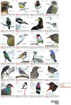 Caribisch Nederland NVPH nr. 304/336 jaarset 2023 incl. complete vellen persoonlijke postzegels