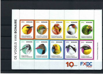 Caribbean Netherlands NVPH no. 337/398 year set 2024 incl. complete sheets of personal stamps