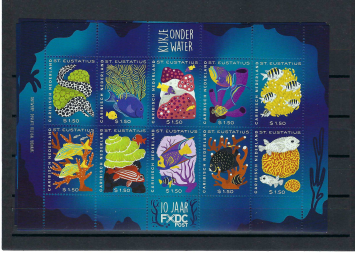 Caribbean Netherlands NVPH no. 337/398 year set 2024 incl. complete sheets of personal stamps