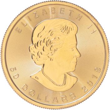 Canada 50 Dollars 2018 Maple Leaf