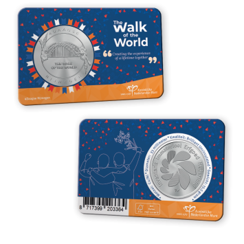 4Daagse Nijmegen penning in coincard 2025