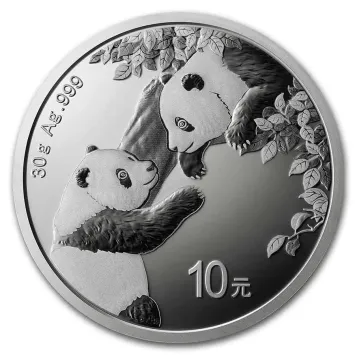 China Panda 2023 30 gram silver