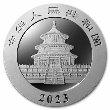 China Panda 2023 30 gram silver