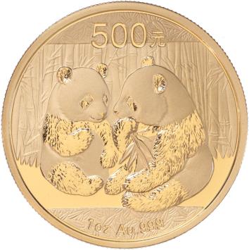 China 500 Yuan 2009 1 oz Panda