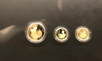 Great Britain Olympics 3-coin proofset Citius 2010