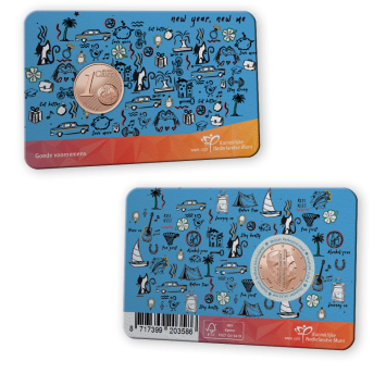 Goede voornemens 2026 - 1 cent coincard