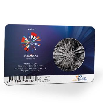 Eurovisie Songfestival 2020 Coincard