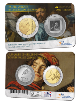 Holland Coincard 2024 met zilveren penning