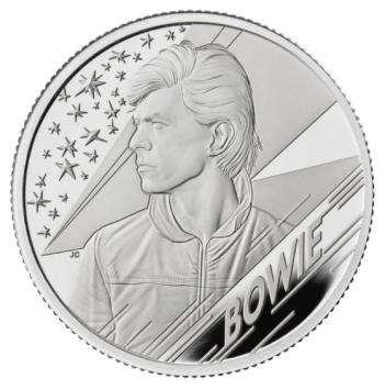David Bowie 1 Pound zilver proof 2020 Verenigd Koninkrijk