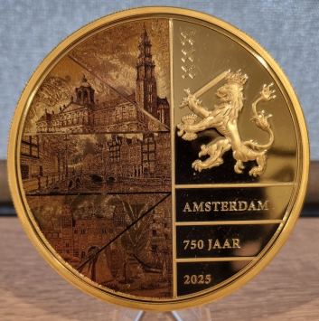 The Gilded Hollandsche Ponder 'Amsterdam 750 years