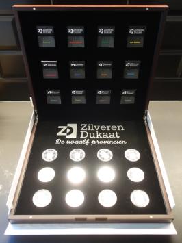 Zilveren Dukatenset 2015-2019 in cassette