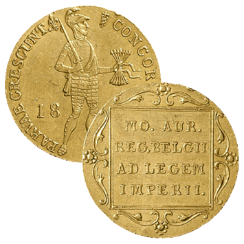 Dukaat goud 1840F Sch. 224