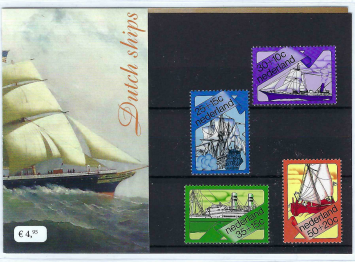 Dutch Ships on stamps