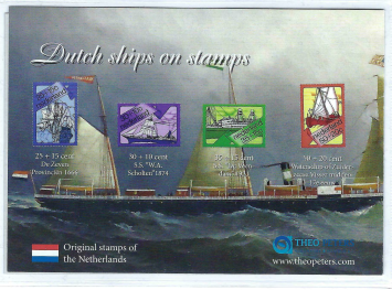 Dutch Ships on stamps