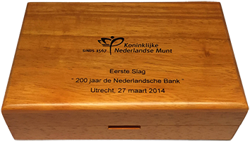 De Nederlandsche Bank 2014 Ceremoniële 1e Slag