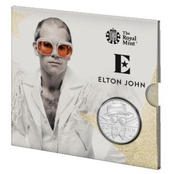 Elton John munt 5 Pound BU 2020 Verenigd Koninkrijk