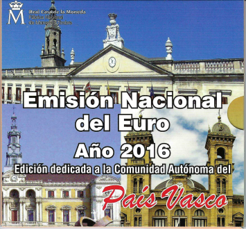 BU set Spanje 2016 II, III & IV