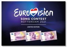 0 Euro biljetten Nederland 2021 - Eurovisie Songfestival GIFT SET