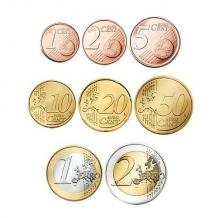 UNC jaarserie euromunten Kroatië 2023